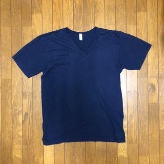アメリカンアパレル(American Apparel)のAmerican Apparel アメリカンアパレル ティーシャツ ネイビー(Tシャツ/カットソー(半袖/袖なし))