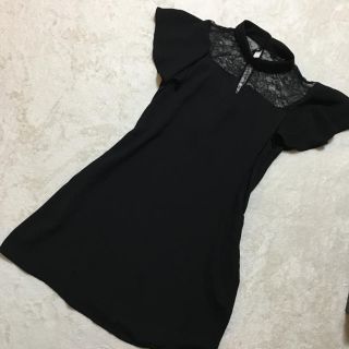 ザラ(ZARA)のザラ♡未使用レース切替えワンピース(ミニワンピース)