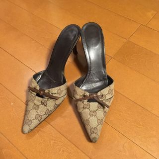 グッチ(Gucci)のGUCCIのミュール👡正規品❗️(ミュール)