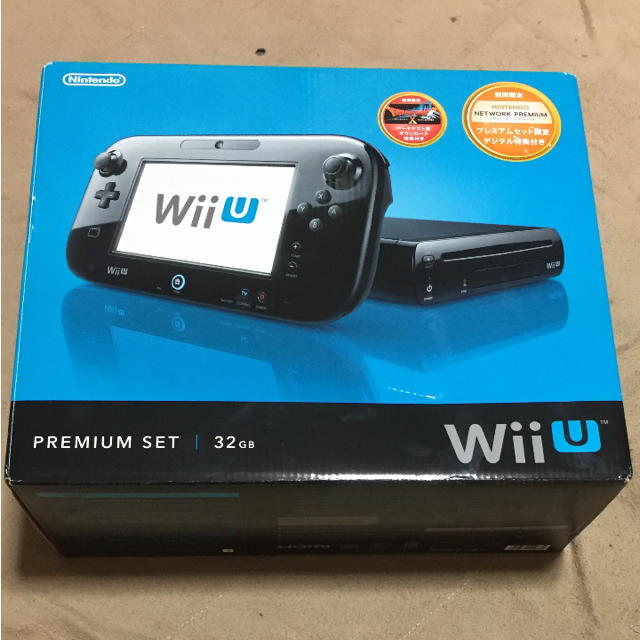 美品 Wii U 本体 プレミアムセット 32GB kuro ゼルダ ソフト付