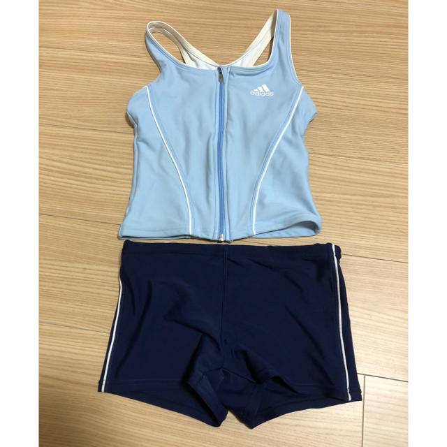 adidas(アディダス)のadidas セパレート水着 140cm  キッズ/ベビー/マタニティのキッズ服女の子用(90cm~)(水着)の商品写真