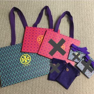 トリーバーチ(Tory Burch)のトリーバーチ ショッパー 布巾着 3点(ショップ袋)