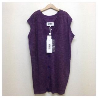 メゾンマルジェラ(Maison Margiela（旧Maison Martin Margiela）)の定価4.1万円【新品、未使用】マルジェラ ニットベスト(ニット/セーター)