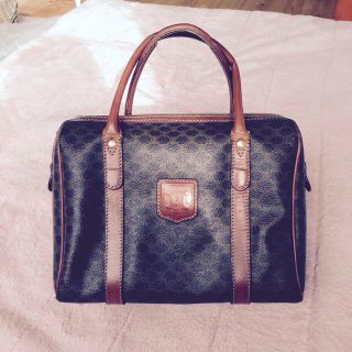 セリーヌ(celine)の値下げ！セリーヌ マカダム ミニボストン(ボストンバッグ)