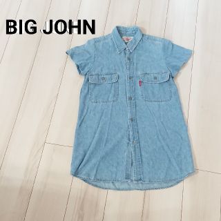 ビッグジョン(BIG JOHN)の古着♡BIG  JOHN♡デニムシャツワンピース♡(その他)