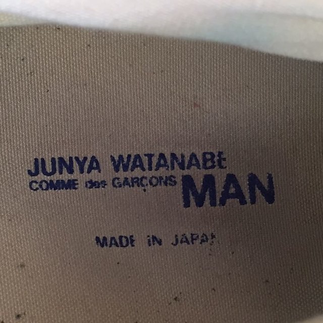 JUNYA WATANABE COMME des GARCONS(ジュンヤワタナベコムデギャルソン)の希少‼︎ ジュンヤワタナベ コーデュロイ ハイカットスニーカー メンズの靴/シューズ(スニーカー)の商品写真