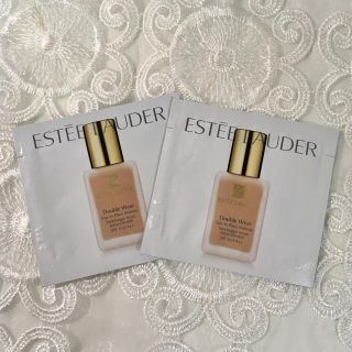 エスティローダー(Estee Lauder)の  エスティーローダー ダブルウェアサンプル×2セット(サンプル/トライアルキット)