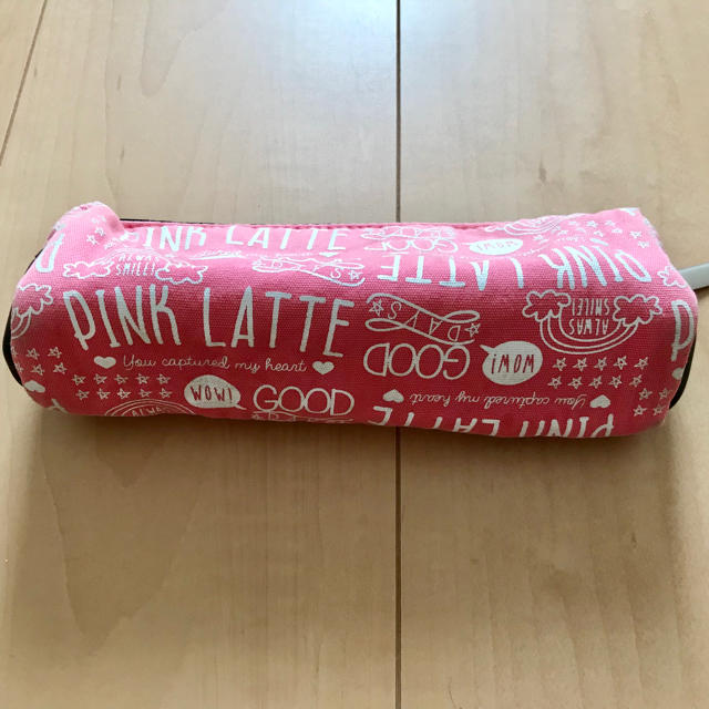 PINK-latte(ピンクラテ)のピンクラテ  ロゴ ペンケース インテリア/住まい/日用品の文房具(その他)の商品写真