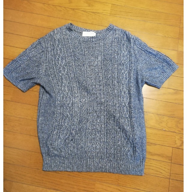 UNITED ARROWS green label relaxing(ユナイテッドアローズグリーンレーベルリラクシング)のユナイテッドアローズ　メンズ　サマーニット メンズのトップス(Tシャツ/カットソー(半袖/袖なし))の商品写真