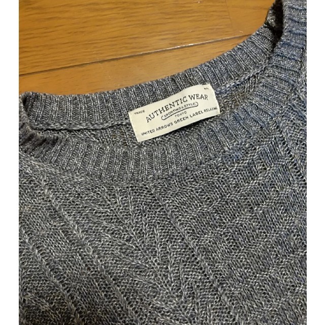 UNITED ARROWS green label relaxing(ユナイテッドアローズグリーンレーベルリラクシング)のユナイテッドアローズ　メンズ　サマーニット メンズのトップス(Tシャツ/カットソー(半袖/袖なし))の商品写真