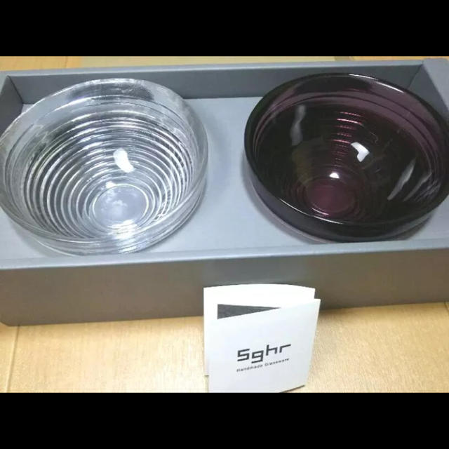 Sghr(スガハラ)のsghr  スガハラガラス ボール インテリア/住まい/日用品のキッチン/食器(グラス/カップ)の商品写真