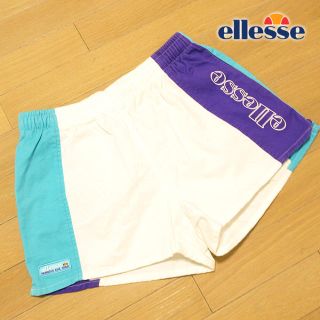 エレッセ(ellesse)の美品 Oサイズ エレッセ ellesse ショートパンツ ホワイト(ウェア)