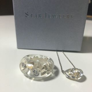 スタージュエリー(STAR JEWELRY)のスタージュエリー アクリルリング (クリア  レア(リング(指輪))