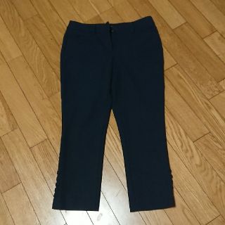 トゥービーシック(TO BE CHIC)のTO BE CHIC リボンのクロップドパンツ(クロップドパンツ)