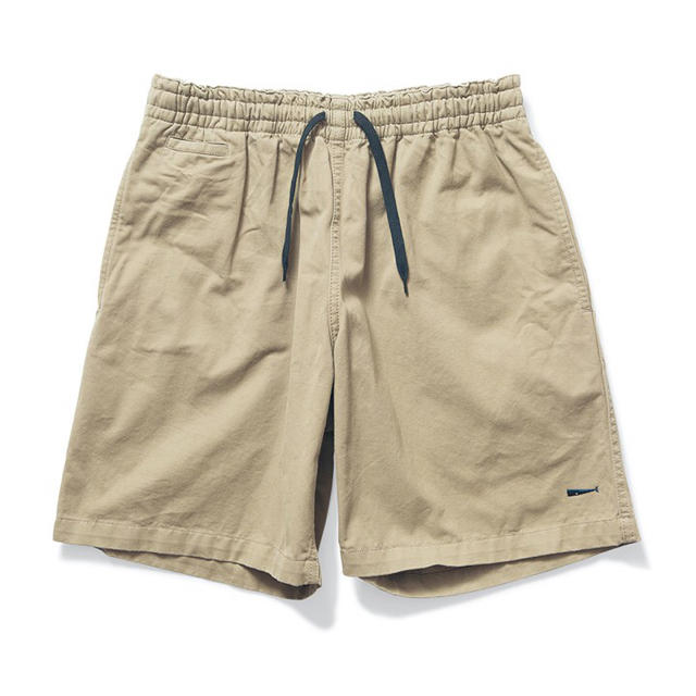 DESCENDANT SHORE 01 / TWILL SHORTS BEIGE