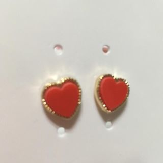 エイチアンドエム(H&M)のピアス ハート型(ピアス)