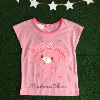 ボンボンリボン(ぼんぼんりぼん)の難あり【 100 】 ボンボンリボン  Tシャツ ピンク サンリオ(Tシャツ/カットソー)