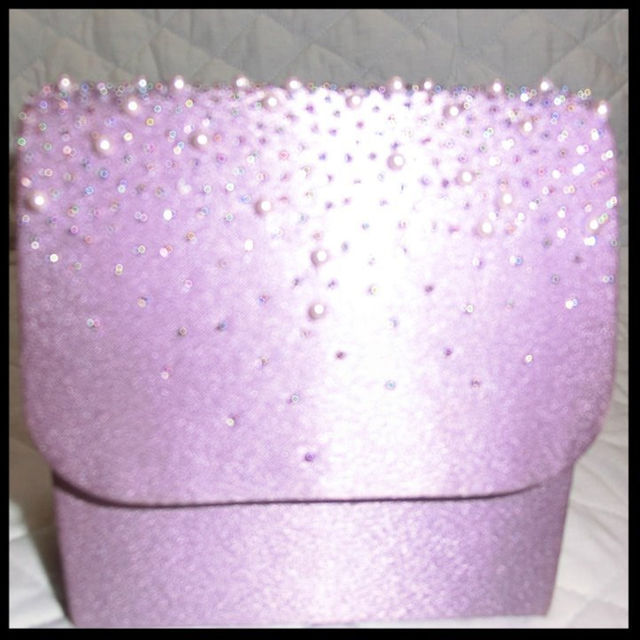 パーティーバッグ　ピンク パープル　ポーチ レディースのバッグ(その他)の商品写真