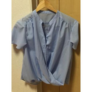 インデックス(INDEX)のカシュクールデザイントップス♡⃛(カットソー(半袖/袖なし))