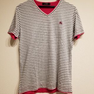 バーバリーブラックレーベル(BURBERRY BLACK LABEL)のBURBERRY ボーダー Tシャツ　2(M)(Tシャツ/カットソー(半袖/袖なし))