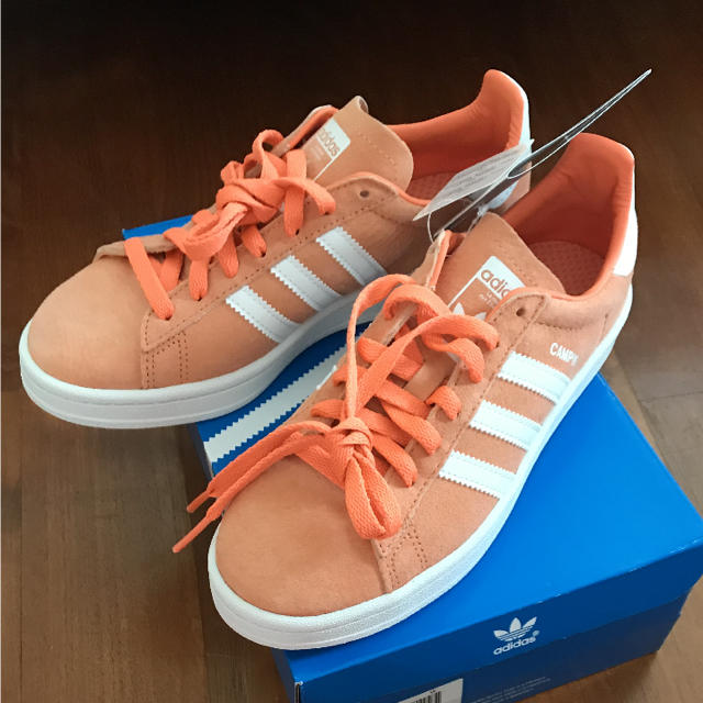 Adidas Adidas Originals Campus オレンジ スニーカーの通販 By なんでも アディダスならラクマ