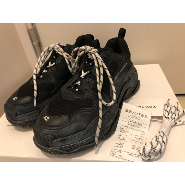 balenciaga triples バレンシアガ