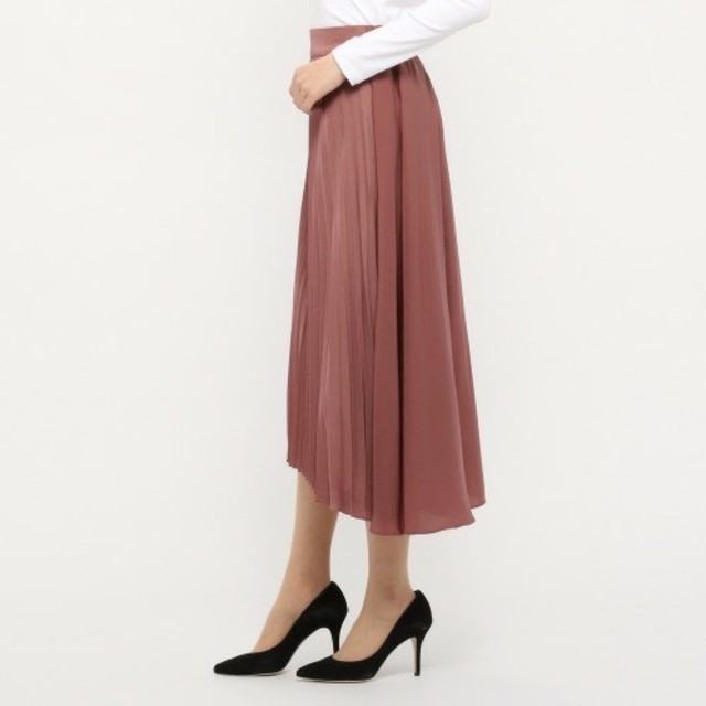 フィッシュテール プリーツ ロングスカート レディースのスカート(ロングスカート)の商品写真