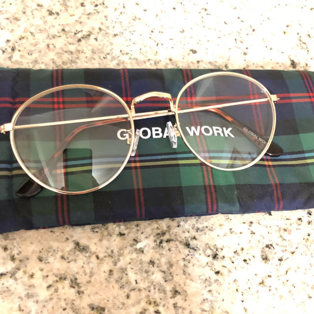 GLOBAL WORK(グローバルワーク)のグローバルワーク メガネ レディースのファッション小物(サングラス/メガネ)の商品写真