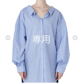 エンフォルド(ENFOLD)のyuri様専用♡ENFOLD 18SS バックオープンシャツ(シャツ/ブラウス(長袖/七分))