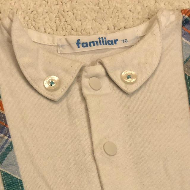 familiar(ファミリア)の純さま専用 familiar   ロンパース 70cm他5着 キッズ/ベビー/マタニティのベビー服(~85cm)(ロンパース)の商品写真