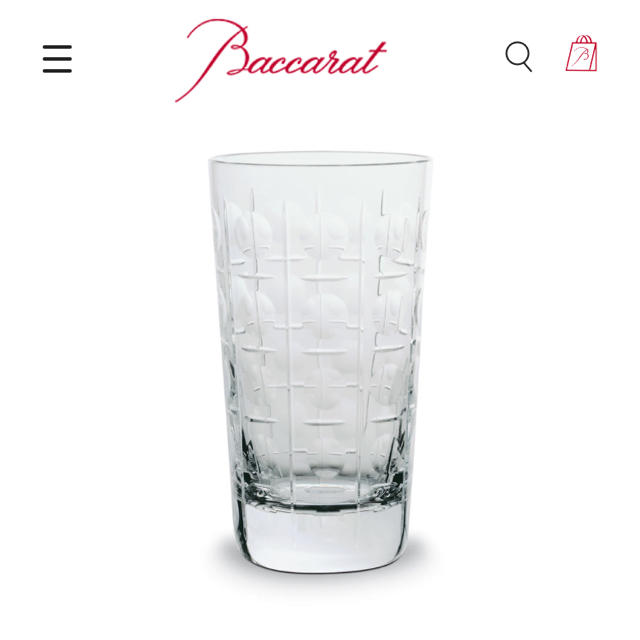 Baccarat(バカラ)の(´༎ຶོρ༎ຶོ`)様専用 バカラ エキノックス ハイボール タンブラー インテリア/住まい/日用品のキッチン/食器(タンブラー)の商品写真