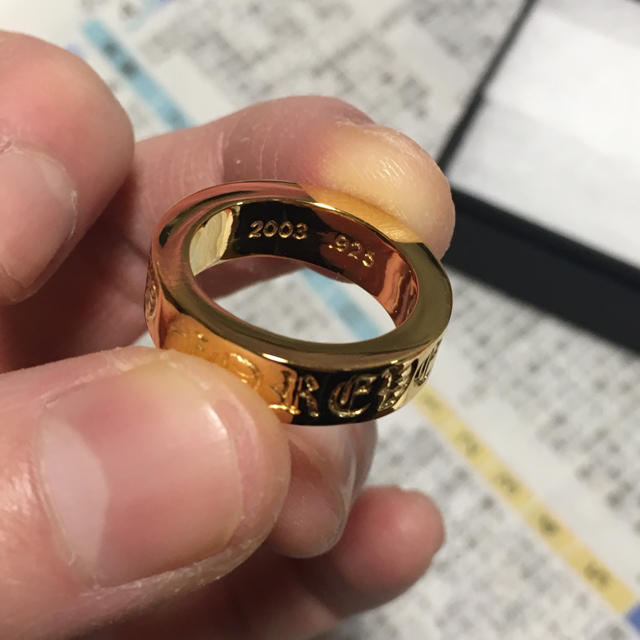 クロムハーツ 22k スペーサーリング クロムハーツ 22k スペーサーリング
