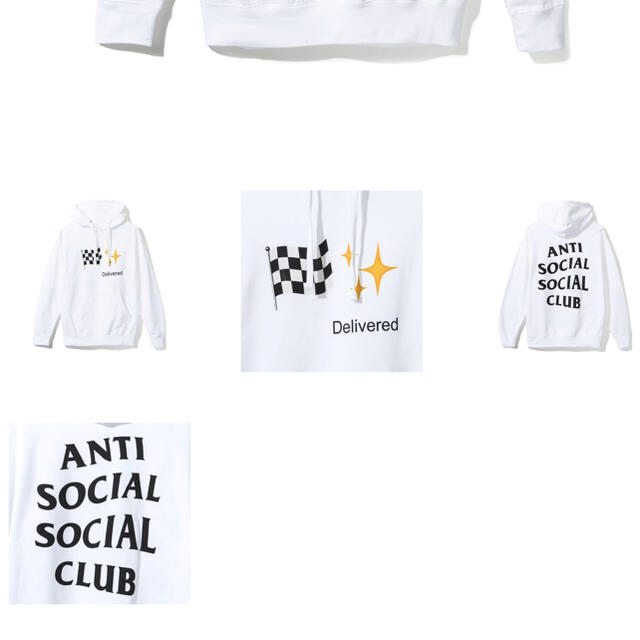 ANTI SOCIAL SOCIAL CLUB(アンチソーシャルソーシャルクラブ)のAnti social social club パーカー 人気 即完売 新品 メンズのトップス(パーカー)の商品写真