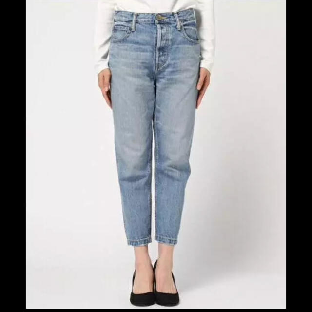 BLACK by moussy(ブラックバイマウジー)のBLACK BY MOUSSY　  HUILA blue denim 23 レディースのパンツ(デニム/ジーンズ)の商品写真