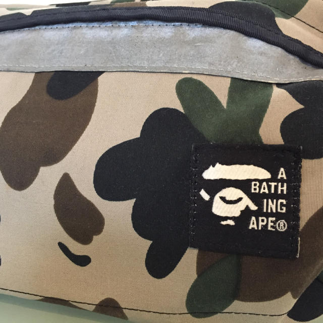 A BATHING APE(アベイシングエイプ)のA BATHING APE エイプ ウエストバック メンズのバッグ(バッグパック/リュック)の商品写真