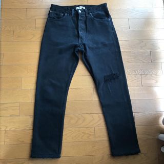 エディション(Edition)のRE DONE Levi's リダン デニム 27 ハイライズ ブラックデニム(デニム/ジーンズ)