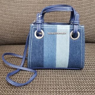 SAMANTHAVEGA デニム　バッグ　2wayバッグ