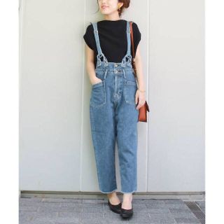 スピックアンドスパン(Spick & Span)のSpick & Span 別注 SOMETHING サムシング デニムサロペット(サロペット/オーバーオール)