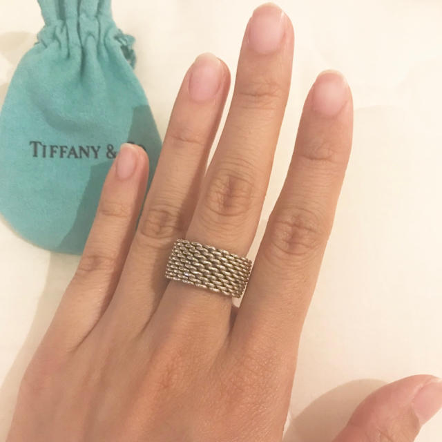 美品 Tiffany & Co.サマセットリング