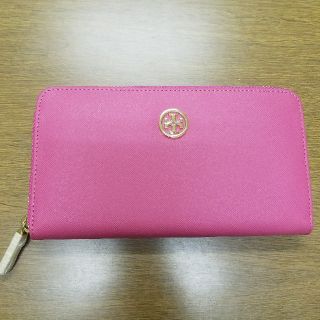 トリーバーチ(Tory Burch)のTory Burch トリーバーチ ロビンソン ジップ 長財布 Pink(財布)