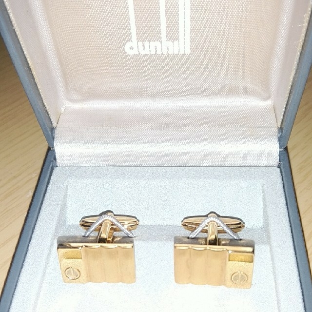 Dunhill - dunhill カフスボタン カフス ブランド ゴールドの通販 by gin｜ダンヒルならラクマ