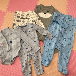 ベビーギャップ(babyGAP)の[Saaa様専用]GAPベビー服5着セット(未使用あり)(ロンパース)