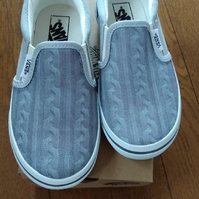 VANS(ヴァンズ)のVANS スリッポン キッズ/ベビー/マタニティのキッズ靴/シューズ(15cm~)(スリッポン)の商品写真