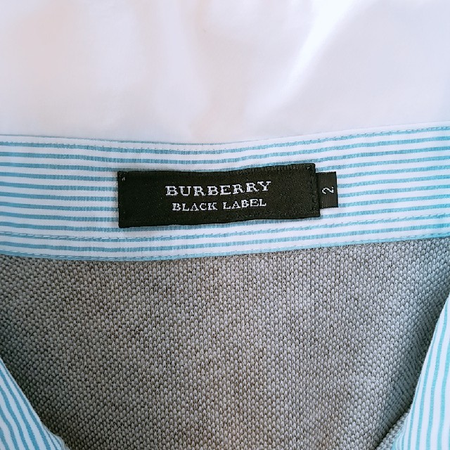 BURBERRY BLACK LABEL(バーバリーブラックレーベル)のさむらいまちゃ様専用バーバリブラックレーベルポロシャツ メンズのトップス(ポロシャツ)の商品写真