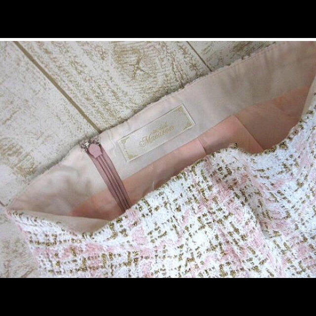 michellMacaron(ミシェルマカロン)のツイード調スカート ミシェルマカロン 美品 XS レディースのスカート(ミニスカート)の商品写真
