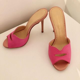 シャルロットオリンピア(Charlotte Olympia)のCharlotte Olympia シャーロットオリンピア ミュール 36未使用(ミュール)