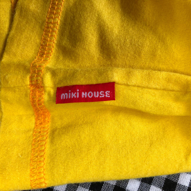 mikihouse(ミキハウス)のミキハウス シャツ タンクトップ 80サイズ イエロー キッズ/ベビー/マタニティのベビー服(~85cm)(タンクトップ/キャミソール)の商品写真