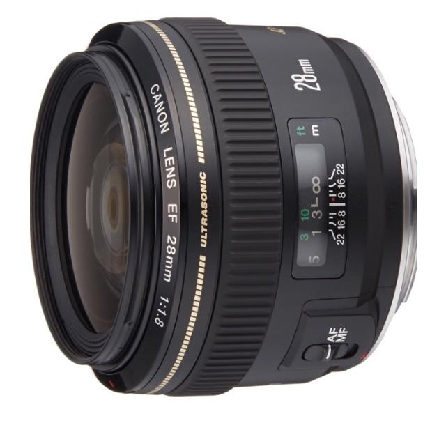 カメラCanon 単焦点レンズ EF28mm F1.8 USM フルサイズ対応