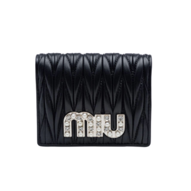 miumiu(ミュウミュウ)のmiumiu マテラッセ 財布(2枚目保証書写真有) レディースのファッション小物(財布)の商品写真