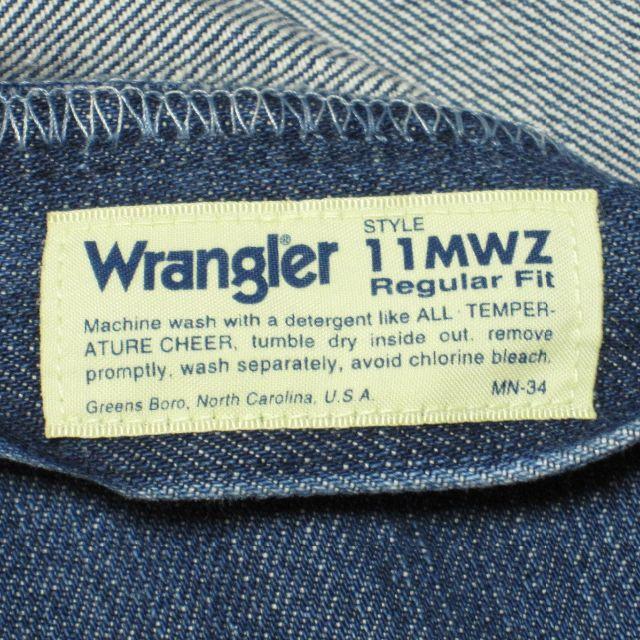 Wrangler(ラングラー)の男Ｍ Wrangler ラングラー レギュラーフィットストレートジーンズ メンズのパンツ(デニム/ジーンズ)の商品写真